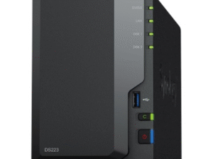 Synology | DS223 | Up to 2 HDD/SSD Hot-Swap | Realtek | RTD1619B | Processor frequency 1.7 GHz | 2 GB | DDR4
