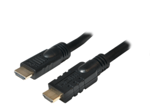 CABLU video LOGILINK, HDMI (T) la HDMI (T), 25m, conectori auriti, rezolutie maxima 4K UHD (3840 x 2160) la 30 Hz, negru, "CHA0025" (timbru verde 4.00 lei)