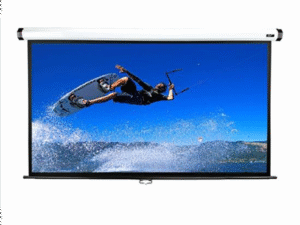 Elite Screens | Manual Series | M100XWH | Diagonal 100 " | 16:9 | Viewable screen width (W) 221 cm | White