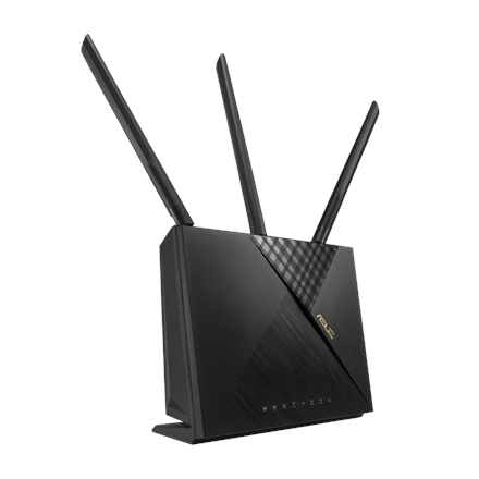 Wireless Router|ASUS|Wireless Router|1800 Mbps|Wi-Fi 5|Wi-Fi 6|1 WAN|4x10/100/1000M|Number of antennas 4|4G-AX56