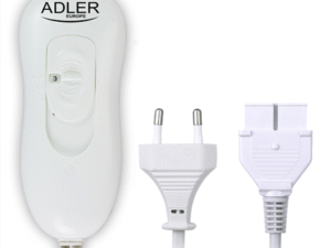 Adler AD 7426 electric blanket Electric bed warmer 60 W Grey Fleece,Polyester