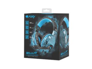 Fury | Wired | On-Ear | Gaming Headset | NFU-0863 Hellcat