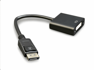Adapter Displayport (M) - DVI (F) 29pin czarny