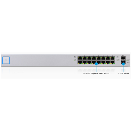 Ubiquiti UniFi 16Port Gigabit Switch with PoE and SFP | Ubiquiti - Image 2