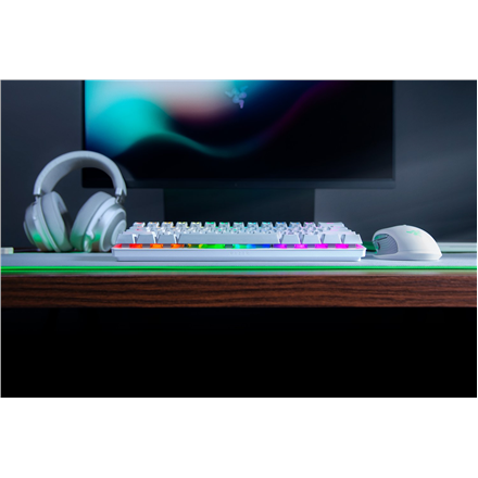 Razer | Huntsman Mini | Mercury White | Gaming keyboard | Wired | RGB LED light | US - Image 3