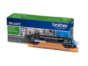 BROTHER tonerová kazeta TN-247C/ DCP-L3550CDW/ HL-L3210CW/ MFC-L3730CDN/ 2300 stran/ azurový
