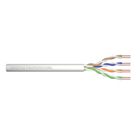 Cable Digitus Installation Cable CAT 6 U-UTP, 250 MHz Eca, AWG 23/1, 305 m, Drum