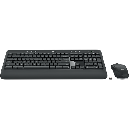 Logitech | MK540 Advanced | Keyboard and Mouse Set | Wireless | Mouse included | Batteries included | US | Black | USB | Wireless connection - Image 3