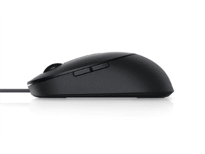 LASER WIRED MOUSE MS3220 BLACK