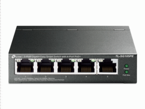 Przełącznik SG105PE Switch Smart 5xGb (4xPoE+)