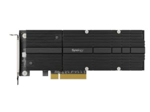 Synology | M2D20 | Dual-slot M.2 NCMe PCIe SSD adapter card for cashe acceleration GT/s | PCIe 3.0 x8
