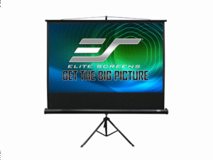 ELITE SCREENS plátno mobilní trojnožka 100" (254cm)/ 16:9/ 124,5×221cm/ gain 1.1/ case černý