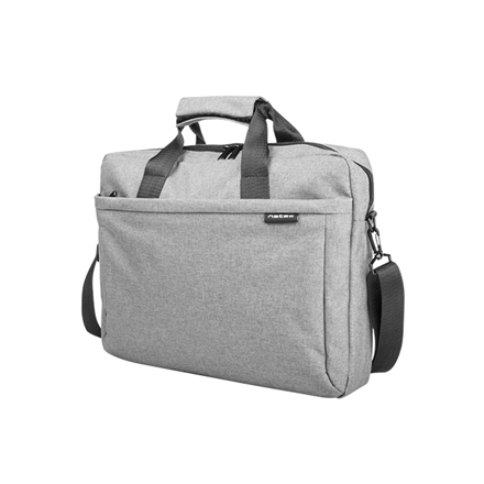 NATEC Mustela notebook bag 15.6’ grey