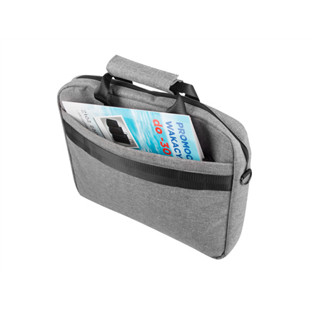 NATEC Mustela notebook bag 15.6’ grey - Image 3