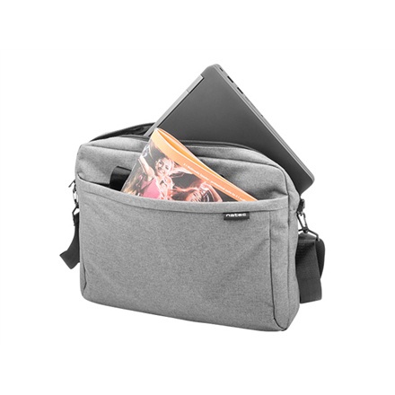NATEC Mustela notebook bag 15.6’ grey - Image 5