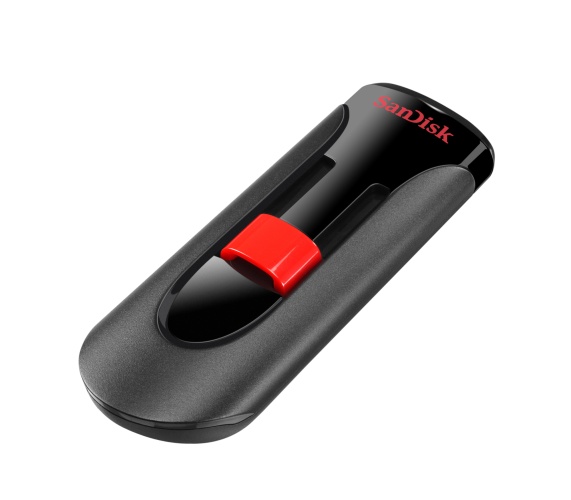 MEMORIE USB 2.0 SANDISK 128 GB, retractabila, carcasa plastic, negru, "SDCZ60-128G-B35" (timbru verde 0.03 lei) - Image 4