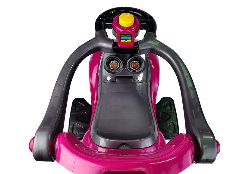 Toddlers Ride On Push Along with Parent Handle Mega Car 3in1 Pink - Image 8