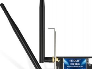 EDUP EP-9651 Wi-Fi 6E PCIE Network Card / AX3000 / Intel AX210 / Bluetooth 5.2