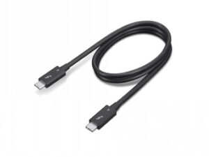 Lenovo - Thunderbolt-kabel - 24 pin USB-C (hane) till 24 pin USB-C (hane) - Thunderbolt 4 - 70 cm - 8K60Hz st�d, 4K60Hz st�d - svart