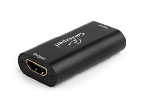 REPEATER semnal GEMBIRD, HDMI (M) la HDMI (M), extindere semnal pana la 40m, negru, "DRP-HDMI-02" (timbru verde 0.08 lei)