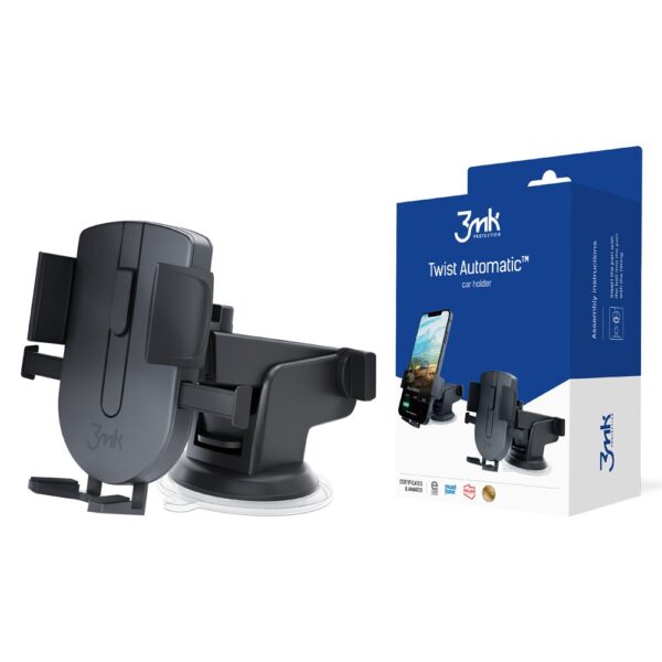 Protective glass 3MK  3MK Twist Automatic Car Holder Automatic car holder