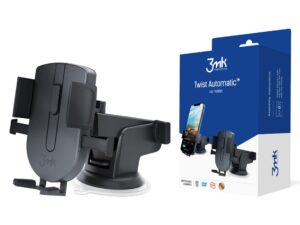 3mk Twist Automatic Car Holder - Gravity Car Holder (Black)