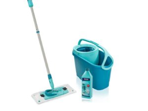 LEIFHEIT Grīdas uzkopšanas komplekts Clean Twist M Ergo + gr. mazg. līdz. Power Cleaner 1L