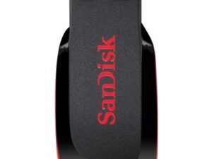MEMORIE USB 2.0 SANDISK 64 GB, clasica, carcasa plastic, negru, "SDCZ50-064G-B35" (timbru verde 0.03 lei)