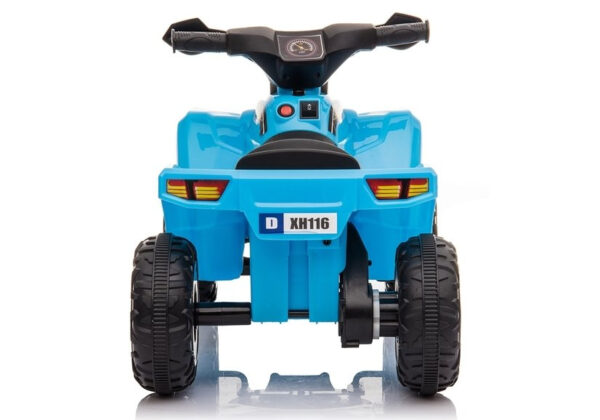 XH116 Electric Ride-On Quad Blue - Image 6