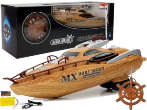 Powerboat R/C 27Mh Remote Steering Remote Control Range 40 m