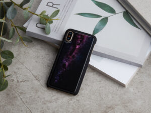 iKins SmartPhone case iPhone XS/S milky way black