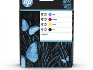HP 912 - 4-pack - svart, gul, cyan, magenta - original - bl�ckpatron - f�r Officejet 80XX, Officejet Pro 80XX