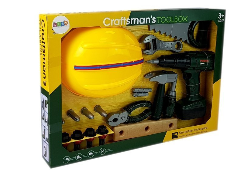 Tool Set Battery Drill Hammer Helmet - Image 6