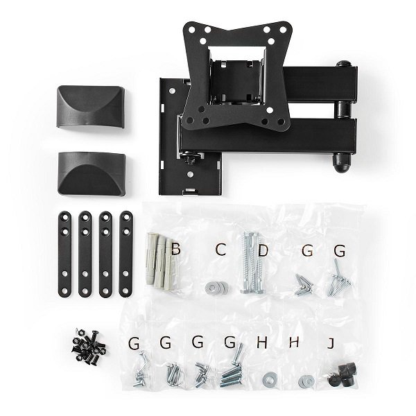 Nedis TVWM31BK TV wall mount full motion LED / LCD / PLASMA TV 10 - 32"- 30kg - Image 5