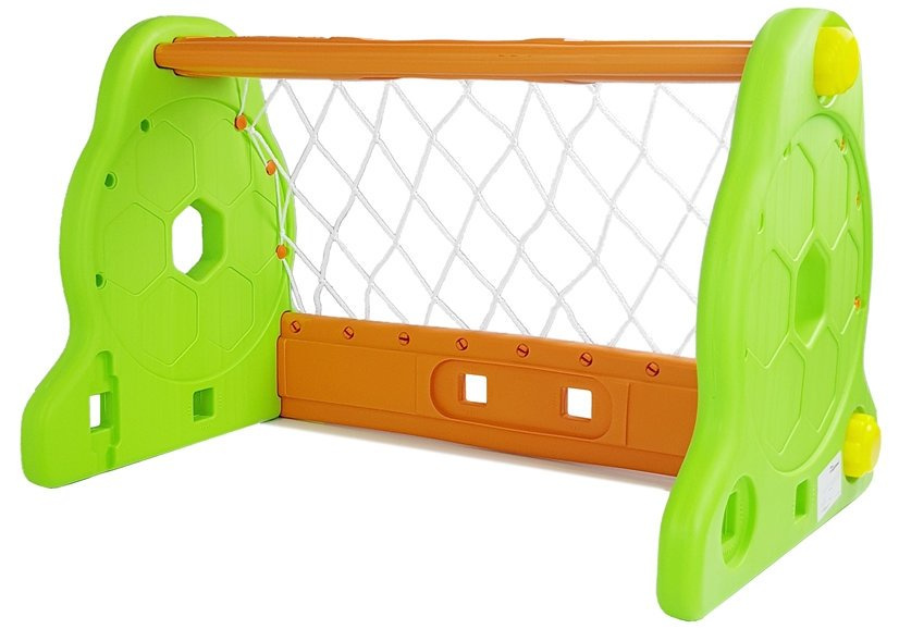 Children's Green and Orange Football Goal - Image 2