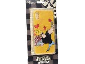 Cartoon Network Johnny Bravo Silicone Case for Apple iPhone XR Love