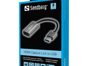 Adapter Sandberg USB-A - HDMI Capture Link (F)