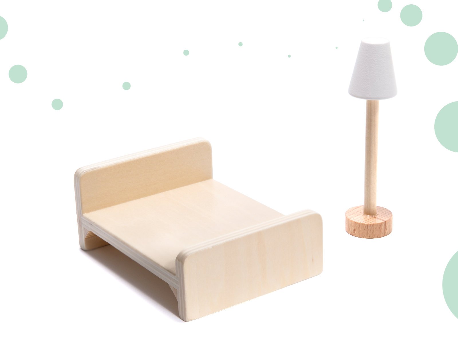 Lulilo Wooden Doll House Floro Boho70cm - Image 2