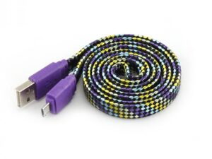 Sbox USB->Micro USB 2.0 M/M 1m colorfull blister purple