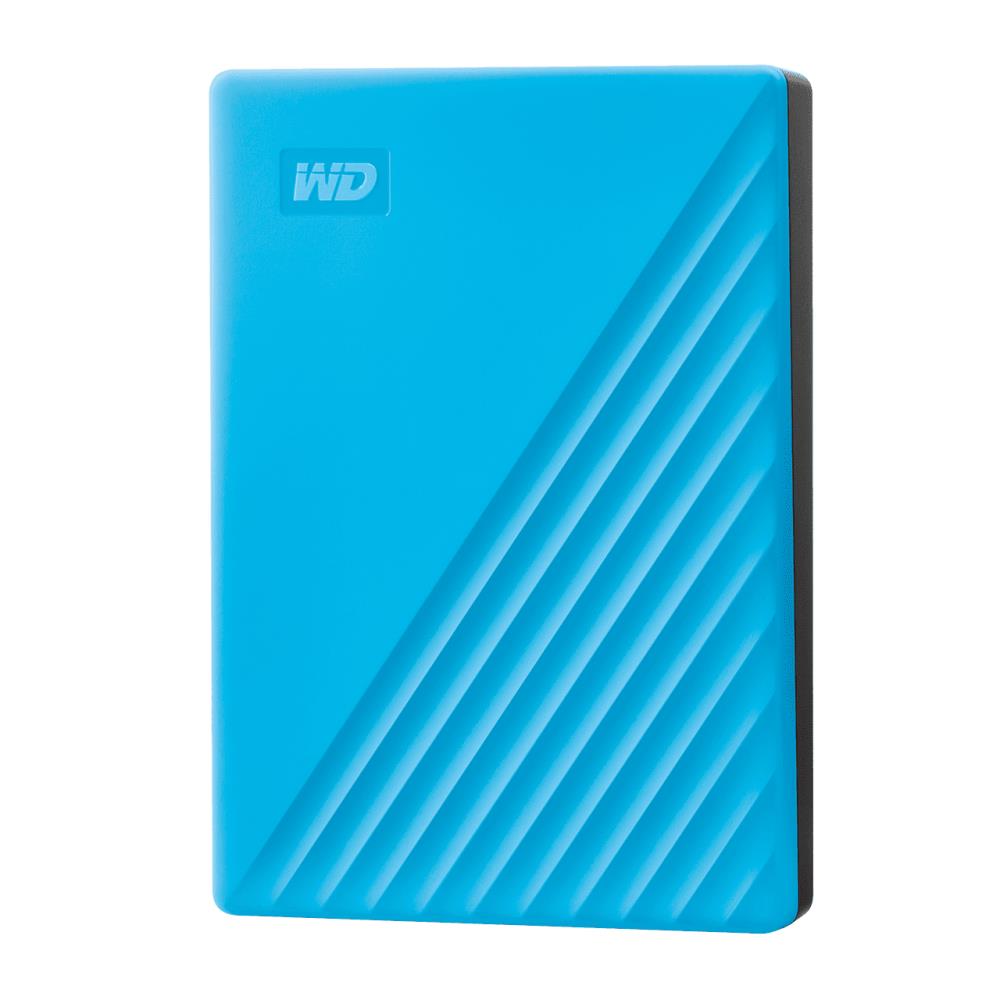 HDD extern WD 4 TB, My Passport, 2.5 inch, USB 3.2, albastru, "WDBPKJ0040BBL-WESN" (timbru verde 0.8 lei)