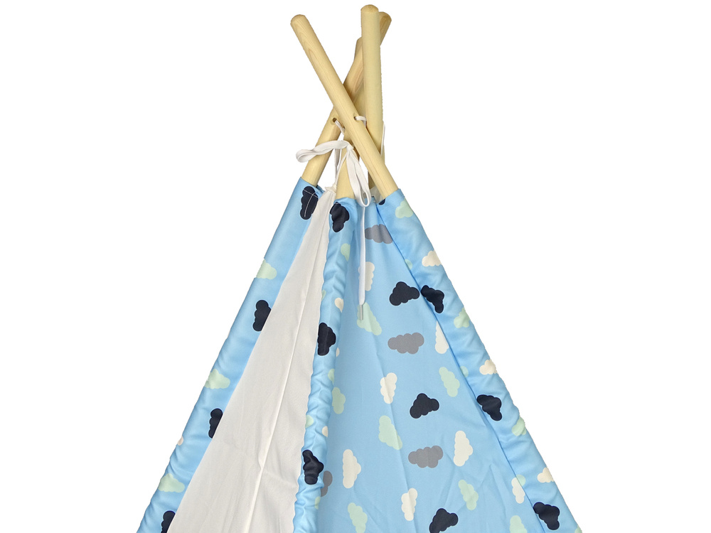 Indian Tepee Tent Playhouse Clouds Waterproof - Image 3