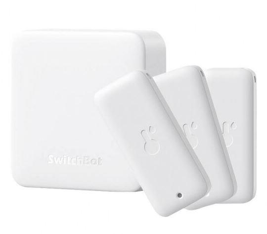 SwitchBot Inteligentna centralka + 3x Czujnik temperatury i wilgotności