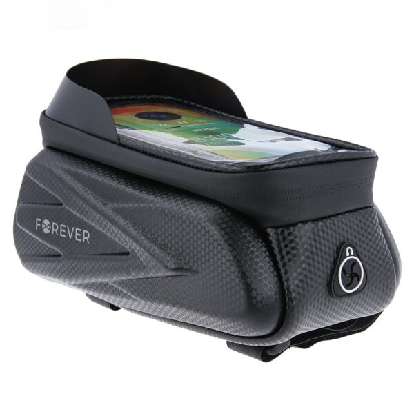 Forever Outdoor 17 x 9cm Waterproof bike frame bag with phone holder - Image 3