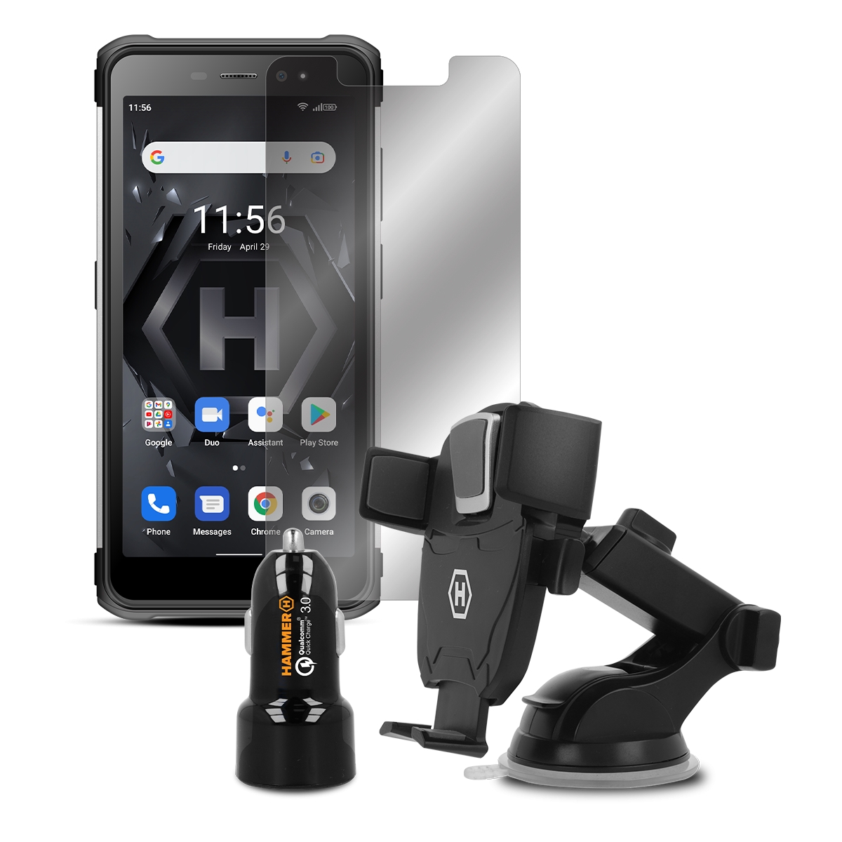 MyPhone Hammer Iron 4 Dual silver Extreme pack - Image 7