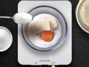 Salter 1180 WHDR Ghost Digital Kitchen Scale - White