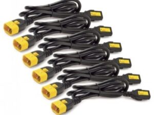 APC - Str�mkabel - power IEC 60320 C13 l�st till IEC 60320 C14 l�st - 60 cm - r�d (paket om 6) - f�r P/N: SCL500RMI1UC, SCL500RMI1UNC, SMT3000I-AR, SMT3000R2I-AR, SMTL750RMI2UC, SRT1500RMXLI