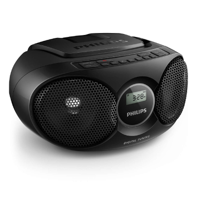 PHILIPS CD magnetola (melna)