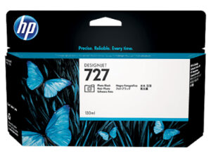 Cartus Cerneala Original HP Photo Black, nr.727, pentru DesignJet T1500|T1530|T2500|T2530|T920, 130ml, (timbru verde 0.15 lei), "B3P23A"