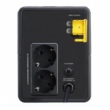 UPS APC "Back-UPS", Line int., mini Tower, AVR, Schuko x 2, LED, back-up 1 - 10 min. "BVX900LI-GR" (timbru verde 11 lei)