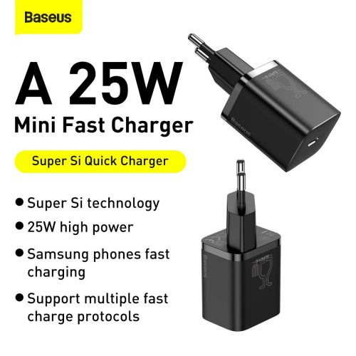 Incarcator retea Baseus Super SI 25W, ng - Image 8